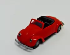 Red VW Beetle Convertible Diecast Car 110123AST-D8