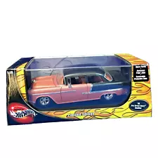 1955 Chevrolet Bel Air Modified Pro Street Chevy Die Cast 1:18 Scale Hot Wheels