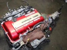 JDM Nissan SR20DET SR20 2.0L Turbo Engine & 5 Speed M/T 180SX 200SX S13 Silvia