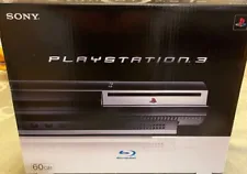 UnOpened Sony PlayStation 3 60GB Console PS3 Backwards Compatible New Sealed