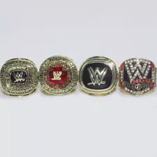 4pcs 2004 2008 2015 2016 WWE Hall of Fame Ring size 11