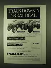 1994 Polaris Magnum 4x4 and Sportsman ATV Ad