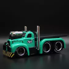 1953 -1966 MACK B61 TOW TRUCK FLATBED ROLLBACK 1:64 SCALE DIECAST MODEL CAR