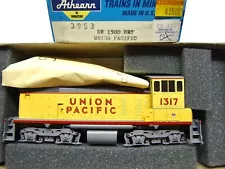 HO Athearn Kit 3953: Union Pacific Dummy SW/1500 Diesel Locomotive Switcher 1317