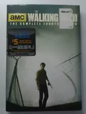 The Walking Dead TV Series Season 4 DVD 5 Discs Set. Great Condition