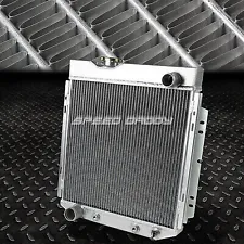 For 64-66 Ford Mustang Mercury Comet MT 3-Row Aluminum Core Cooling Radiator