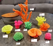 NEW Aquarium Artificial Polyurethane Neon Coral Fish Tank Decor Life-Like