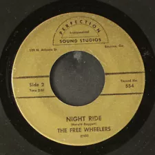 FREE WHEELERS: night ride / temptation on 5th ave. PERFECTION 7" Single 45 RPM