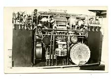 RPPC One Man Band Multiple Musical Instruments