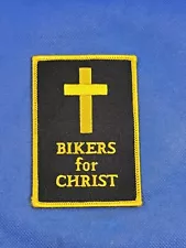 Bikers For Christ Religious Sew on Collectable Patch