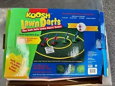 Vintage NIB Koosh Lawn darts 4 With 2 rings With Original Box