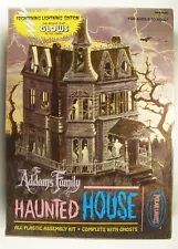 Polar Lights The Addams Family Haunted House Glow In The Dark Model Kit