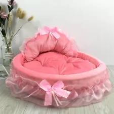 Princess Dog Bed for Small Dogs