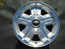 18" 2007- 2014 CHEVY TAHOE,SUBURBAN,SILVERADO 1500 FACTORY ALLOY WHEEL #5300