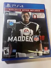 Madden NFL 18 Limited Edition - Sony PlayStation 4 New Sealed