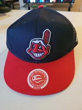 MLB Hat/Cap Cleveland Indians Rare Chief Wahoo 3D Logo Youth Size !Brand New!