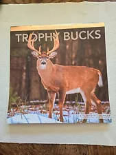 2022 Trophy Bucks Wall Calendar 16 month 12" X 24" BONUS downloadable wallpaper