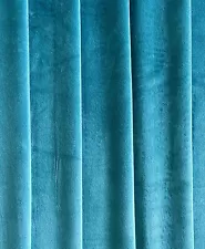 CLOSE OUT SALE! Luxurious Velvet Curtains Teal Drapes 52Wx96L, 2 Panels/package