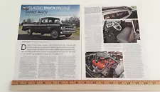 1968 DODGE D100 PICKUP TRUCK ORIGINAL 2016 ARTICLE