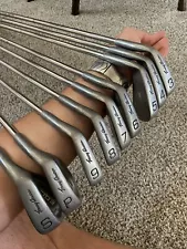 Tommy Armour One Length EQL irons Set 3-SW STEEL wow Awesome Find!!!