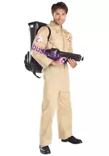 Ghostbuster Cosplay Halloween Costume Adult Jumpsuit Backpack Full Set 2024