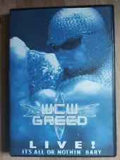 WCW GREED 2001 DVD