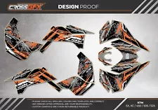 Graphic Kit for KTM SX XC 450 505 525 ATV QUAD Decals Stickers Deco