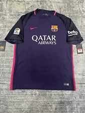 Lionel Leo Messi Barcelona Nike Away Jersey 2016/17 Men’s Size Large 776844-525