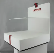 CARRERA LOGO DISPLAY STAND SHOWCASE