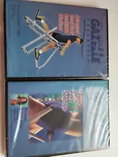 Tony Little Gazelle Freestyle Lot of 2 Total Buttkickin & Lower Body Unopened