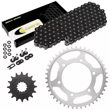 Black O-Ring Drive Chain & Sprockets Kit for Yamaha FZ1 FZS1000 2001-2005 (For: 2001 Yamaha FZ1)