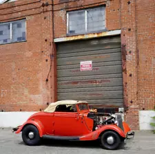 1934 Ford Model 40 Early 50s Survivor All OG Henry Steel Chopped Top