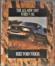 1997 Ford F-150 Pickup Truck 32pg Brochure Lariat XLT 4x4 Excellent Original 97