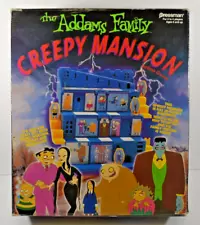 The Addams Family Creepy Mansion Action Game #4447 1992 Pressman CRM