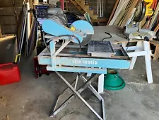 Target tile & brick saw with stand