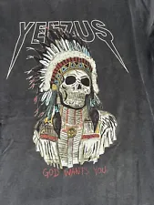Yeezus 2013 Tour God Wants You Kanye T Shirt