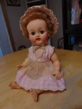 Vintage Ideal Betsy Wetsy Doll~13"~Vinyl~