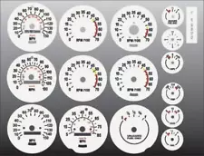 White Face Gauges for 1970-1981 Chevrolet Camaro