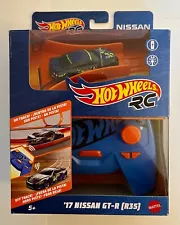 Hot Wheels RC 2017 Nissan GT-R R35 Remote Control Diecast Car for Track Builder