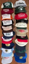 Vintage Lot 50 Deadstock Mesh Trucker Hats Snapback Hats Baseball Caps Wholesale