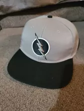 The Flash Flat Bill Hat - Comic Book Hat Black, Gray