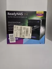 NETGEAR ReadyNAS 214 RN21400 4 Bay 1.4GHz 24TB Max Capacity 2GB Memory New