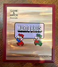 Nintendo Game & Watch Mario Bros Multi Screen MW-56 AS IS For Parts Repair READ