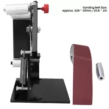 50mm Width Belt Sanders Attachment Grinding Machine With Adapter Spare(M-14) US