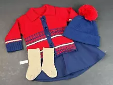 American Girl Kit Tree House Outfit~Complete~Sweater~Skirt TLC~Hat~Socks~Retired