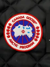 3.5” Iron On / Sew On Canada Goose Embroidered Replacement Patch