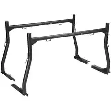 Truck Rack 46 in. 71 in. Extendable Truck Ladder Rack 800 lbs. Capacity Steel La