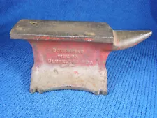 Vintage Columbian Vise Co. Cast Chrome Iron ANVIL -- 9 lb.