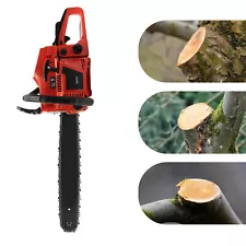 52CC 2-Stroke 20 Inch Chainsaw Gasoline Power Wood Cutting Limbing Chainsaw