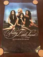 PRETTY LITTLE LIARS Poster Original Vintage TV Series LUCY HALE, ASHLEY BENSON